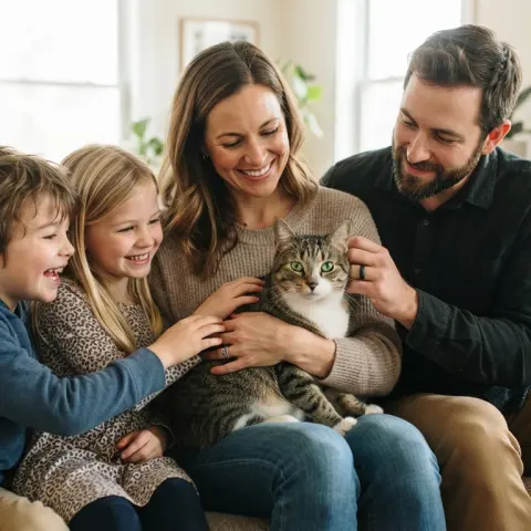 Considering Adopting a Mixed-Breed Cat: Advantages and Important Considerations for Families