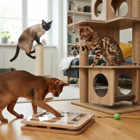 How to Choose an Active & Intelligent Cat for Your Home