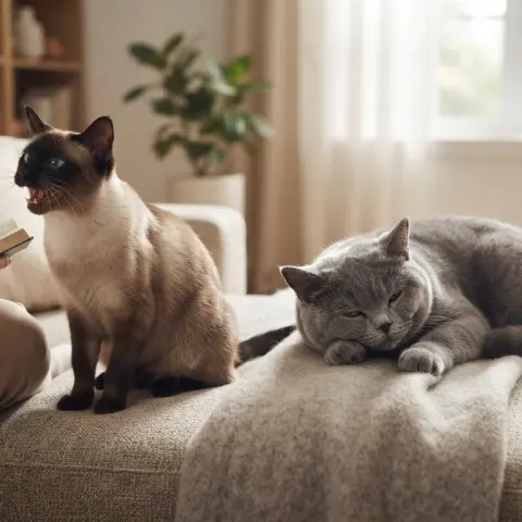 Vocal vs. Quiet Cat Breeds