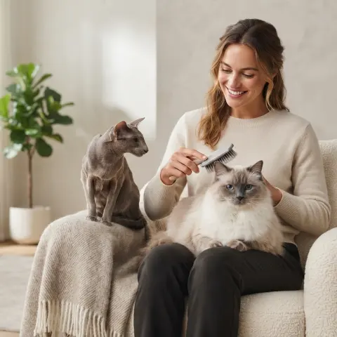 Low-Shedding Cat Breeds