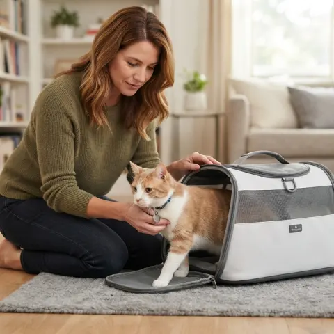 Cat Carrier Training