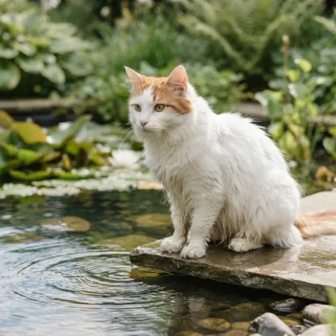 Cat Breeds That May Like Water